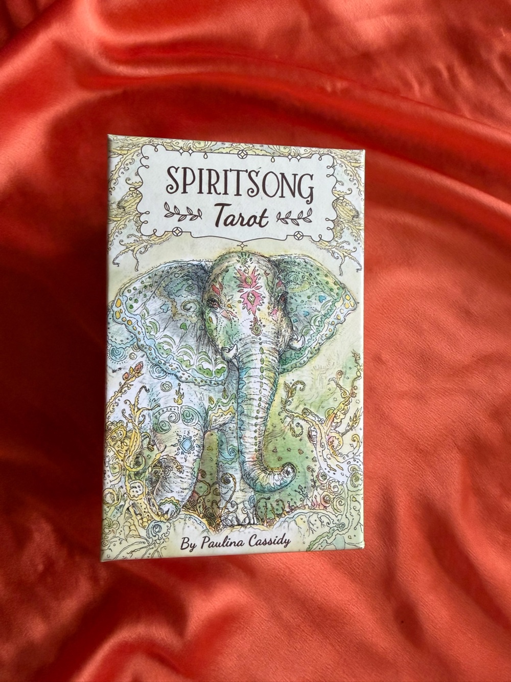 Spiritsong Tarot Deck & Book Set 78 Card Deck and 108 Page Guidebook Open Box